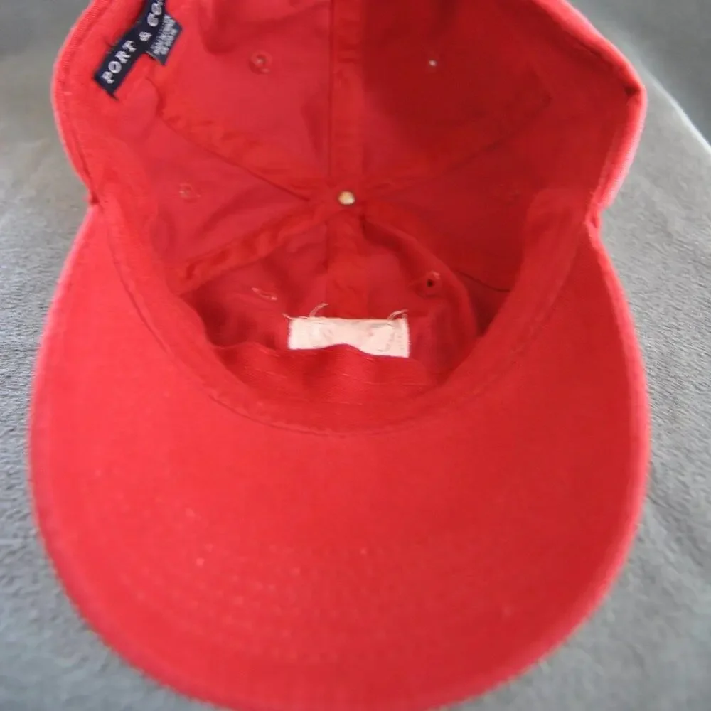 Dodge Red w/ White Logo Adjustable Dad Hat
